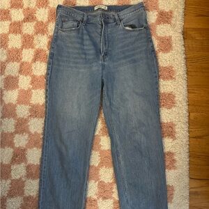 Abercrombie & Fitch Light Blue High Rise Jeans